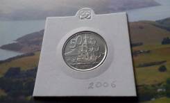 Новая Зеландия. 50 центов 2006 года. Флот.
