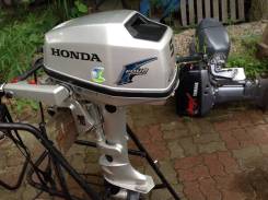 Honda. 5,00 л.с., 4-тактный, бензиновый, нога S (381 мм), Год: 2007 год