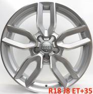 Audi. 8.0x18, 5x112.00, ET35, ЦО 66,6 мм.