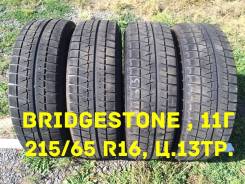 Bridgestone Blizzak Revo GZ. Зимние, без шипов, 2011 год, износ: 30%, 4 шт