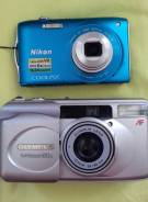Фотоаппарат 2 штуки Nikon coolpix и Olympus