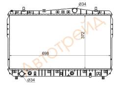 Радиатор DAEWOO NUBIRA/CHEVROLET LACETTI/SUZUKI FORENZA 1.4/1.6/1.8 03-