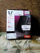 Внешние жесткие диски. 1 000 Гб, интерфейс USB3.0 USB2.0
