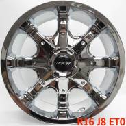 MKW. 8.0x16, 6x139.70, ET0, ЦО 106,1 мм.