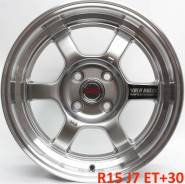 RAYS VOLK RACING. 7.0x15, 4x100.00, ET30, ЦО 73,1 мм.