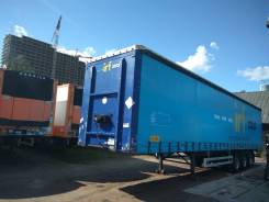 Pacton. Полуприцеп тентованный T3-001 2007г., 32 400 кг.