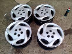 Продам оригинальные диски+колпаки toyota r14 без пробега по РФ. 6.0x14, 5x100.00