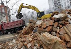 Вывоз строительного мусора и грунта