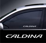 Наклейка. Toyota Caldina