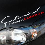 Наклейка. Toyota Corolla