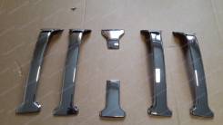 Накладки ХРОМ на решетку Toyota Prado 150 (Прадо) 2013-2016г. Toyota Land Cruiser Prado, GDJ150W, GDJ151W, GRJ150L, GRJ150W, GRJ151W, KDJ150L, TRJ12...
