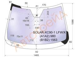 Стекло лобовое в клей VOLVO XC90 4D UTILITY 2003- XYG SOLARXC901LFWX