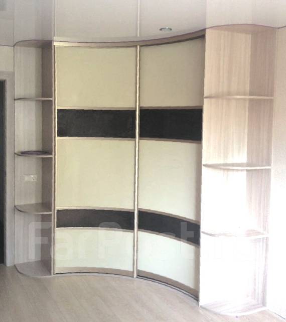 Мебель на заказ. Радиусные шкафы - купе на заказ - Мебель в Большом Камне