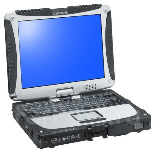 Panasonic Toughbook CF-19. 10.4", 1,2����, ��� 4 ��, ���� 160���, WiFi: 1, Bluetooth: 1, ����������� �� 8��. ����