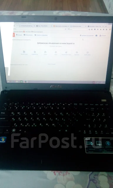 Asus X501U. 15.6", 1����, ��� 2048 ��, ���� 320���, WiFi: 1, Bluetooth: 1, ����������� �� 3��. ����