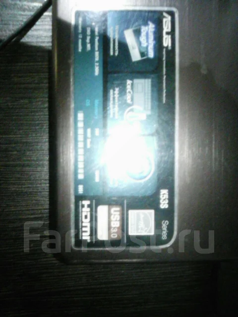 Asus K53S. 15.6", 2,3����, ���� 2���, WiFi: 1 ����