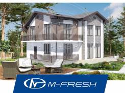 M-fresh Santa Monica (Проект дома с 5 комнатами! Вам подойдет такой? ). 200-300 кв. м., 2 этажа, 5 комнат, бетон