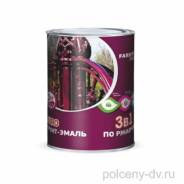 Грунт-эмаль по ржавчине красно-коричневый FARBITEX ПРОФИ 1/6, 2 кг