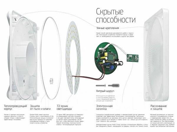Светильник светодиодный Public Smart 10W 4200K 900Lm IP65 Geniled ...