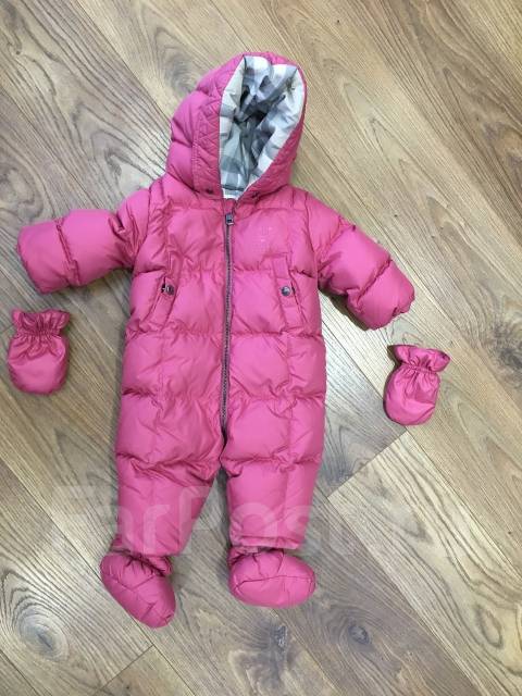 Burberry snowsuit best sale