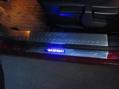 Накладка на порог. Nissan Qashqai