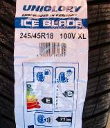 Uniglory Ice Blade. Зимние, без шипов, 2016 год, без износа, 2 шт