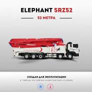 Elephant 5RZ52. Бетононасос Elephant 52 метра, на шасси Daewoo 2017 г., 52 м.