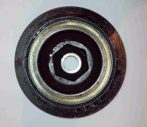 Шкив коленвала. Honda Capa, GF-GA4, GA4, GF-GA6 Honda Civic Двигатель D15B