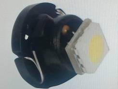 Лампа т3 t3 white led светодиодная, smd 3528, белая, в панель приборов