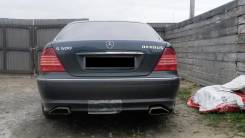 Накладка на бампер. Mercedes-Benz S-Class, W220