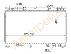 Радиатор TOYOTA CAMRY/SOLARA 2.0-2.4 01-06
