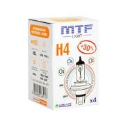 Галогенная лампа MTF H4 12v 60/55w Standard+30%