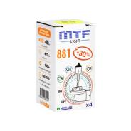 Галогенная лампа MTF H27 12v 881 27w Standart+30%