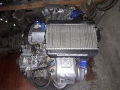 Двигатель в сборе. Toyota Caldina, ST215W Двигатель 3SGTE