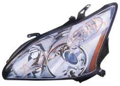 Фара TOYOTA HARRIER/LEXUS RX330 03-08 линза под ксенон DEPO