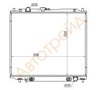 Радиатор MITSUBISHI PAJERO 2.8 4M40 91-99 DIESEL SAT MC0006-2.8