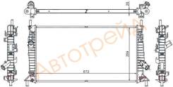Радиатор MAZDA 3 1.4/1.6/1.6D/2.0/2.0D 03-09/FORD FOCUS II/C-MAX 1.4/1.6/1.6D/1.8/1.8TD/2.0/2 (пласт SAT MZ0008