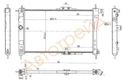 Радиатор DAEWOO NEXIA 1.5/1.8 95-(трубчатый) SAT SGDW0001MT