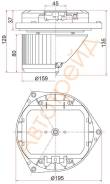 Мотор отопителя салона NISSAN TEANA 08-/MURANO 03-/MAXIMA 08-/GT-R 08-/PATHFINDER 14-/INFINITY FX35