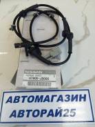 Датчик abs. Nissan Qashqai Nissan Qashqai+2 Двигатели: HR16DE, M9R, K9K, MR20DE