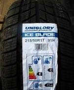 В НАЛИЧИИ В ТЮМЕНИ! ПАРА НОВЫЕ ЗИМНИЕ ШИНЫ. Uniglory Ice Blade, 215/50R17 в Тюмени Uniglory Ice Blade. Зимние, без шипов, без износа