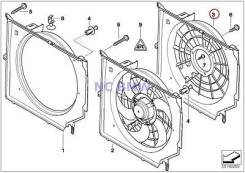 Диффузор. BMW 3-Series, E46/3, E46/2, E46/4