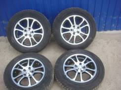 R14 5/100 5.5J ET35 K&K с шинами Кама Бриз R14 175/70 Центр 65мм. 5.5x14 5x100.00 ET35 ЦО 65,0 мм.