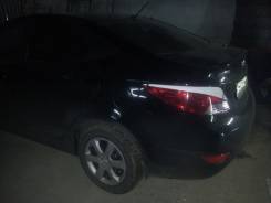 Накладка на фару. Hyundai Solaris
