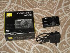 Nikon Coolpix S6800. 15 - 19.9 Мп, зум: 12х