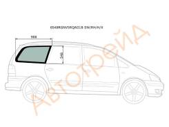 Стекло кузова (собачник) заднее правое с антеной VOLKSWAGEN GALAXY/SHARAN/ALHAMB 5D WAGON 1995- XYG 8548RGNV5RQAO1B SW/RH/H/X