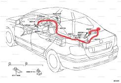 Шланг омывателя заднего стекла. Toyota: Allion, Windom, Corona, Aurion, Sprinter Trueno, Corolla, Tercel, Altezza, Sprinter, Vista, Mark II Wagon Blit...