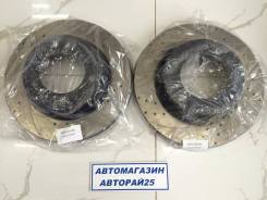 Диск тормозной. Toyota Land Cruiser, GRJ200, URJ200, URJ202, URJ202W, UZJ200, UZJ200W, VDJ200 Двигатели: 1GRFE, 1URFE, 1VDFTV, 2UZFE, 3URFE