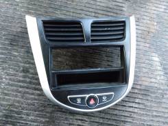 Консоль панели приборов. Hyundai Solaris