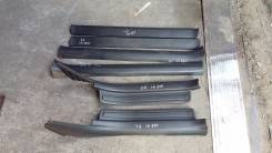 Накладка на порог. Toyota Corolla Fielder, NZE121, NZE121G, NZE124, NZE124G, ZZE122, ZZE122G, ZZE124, ZZE124G